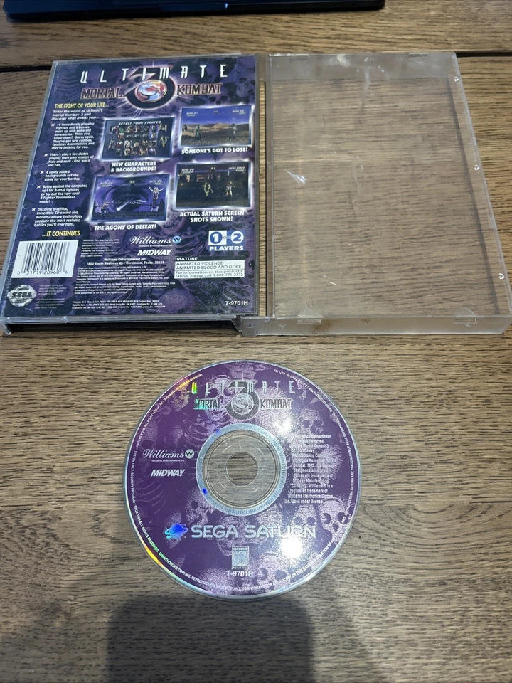 Ultimate Mortal Kombat 3 Sega Saturn RB5M - Image 1 of 1