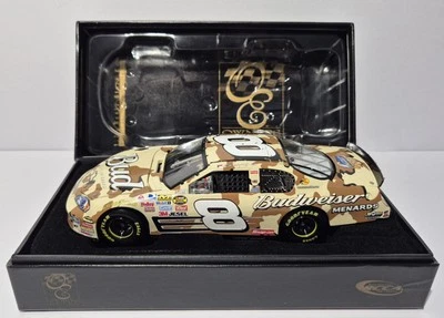 DALE EARNHARDT JR. RCCA OWNERS ELITE #8 Budweiser Camo / American Heroes 1:24 - Image 1 of 4