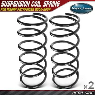 2 задние левые и правые пружины катушки для Nissan Pathfinder 2000-2004 V6 3,3 л 3,5 л - Изображение 1 из 4