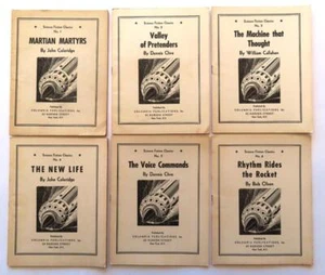 6x Science Fiction Classics No. 01 to No. 06 Columbia Publications Inc. PB - Picture 1 of 8
