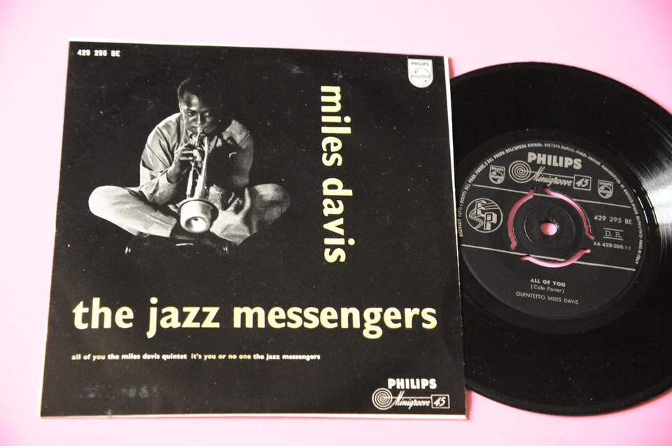 " Miles Davis 7"" EP 4 Songs Orig Italy '50 EX " - Image 1 of 1