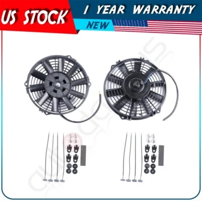 Ventilador de refrigeración condensador radiador universal 9" para Toyota Celica 1980 1981-2005 Foto 1 de 4