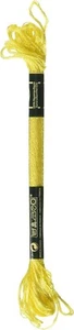 DMC Satin Floss (rayon), cross stitch #S307 - Lemon - Picture 1 of 1