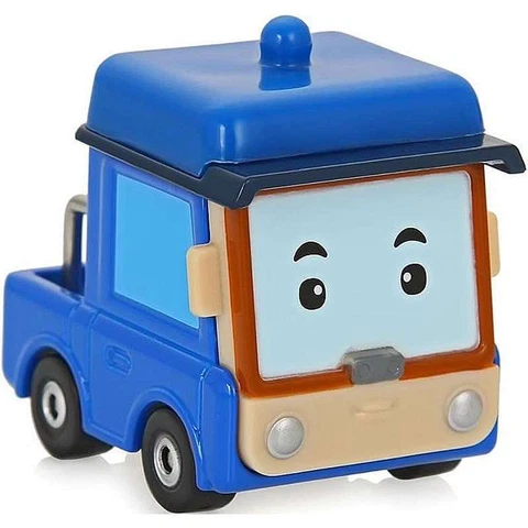 New Robocar Poli Benny Academy Hobby Model Kits Korean Die-Cast Blue Car 3+ Cover