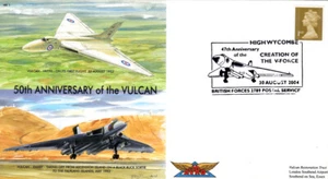 VRT1 Avro Vulcan RAF 2004 BFPS 2789 V Force matasellos - Imagen 1 de 1