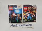 Lot Of 2 LEGO Wii Games: HARRY POTTER Years 1-4 & 5-7