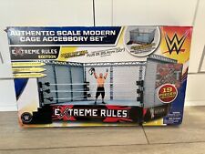 WWE Extreme Rules Authentic Scale Modern Cage Accessory Set Wicked Rare NIB New