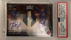 2016 Topps Now Cubs Bryant/Rizzo Dual Auto/Game Used Base PSA 10/10 #663E