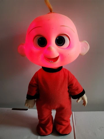 Incredibles 2 Baby Jack-Jack Attacks 13" Figure Doll Talking Sounds & Lights Up Cover