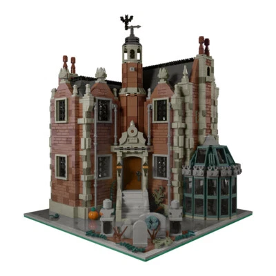 DIY Modular Buildings Blocks Set for Haunted Mansion MOC Bricks Gift Toys 2098pc - Image 1 of 4