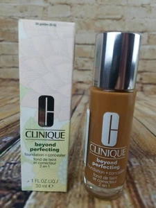 Clinique BEYOND PERFECTING Foundation & Concealer 24 GOLDEN (D-G) NIB - Picture 1 of 1