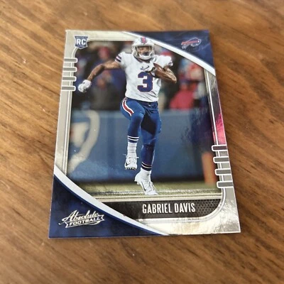 Gabriel Davis 2020 Absolute RC #136 Buffalo Bills - Image 1 of 3