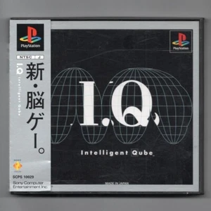 I.Q Intelligent Qube Sony PlayStation PS1 NTSC Japan Tested ship by FedEx - Picture 1 of 8