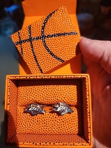 OKLAHOMA CITY THUNDER OKC Limited Edition Cufflinks! 2009 DURANT WESTBROOK🏀🧡💙 - Picture 1 of 10