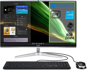 AIO Acer Aspire C24-1650 23,8" i3-1115G4 256GB SSD 8GB Ram LÍNEAS EN DISPLAY - Imagen 1 de 5