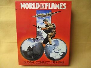Australian Design Group World in Flames Wargame / 1985 / Unpunched and Complete