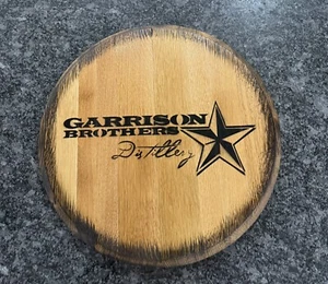Garrison Brothers Distillery Bourbon Barrel Authentic Head 21” Dia. - Picture 1 of 5