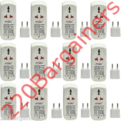 Seven Star 12pk 100W Watt Step Up Down Travel Size Voltage Converter 110V 220V  - Image 1 of 3