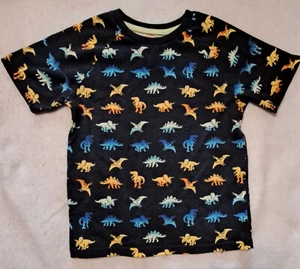 GARANIMALS 365 KIDS DINOSAUR PAJAMA SHORTS SET SIZE 8 NAVY BLUE WITH MULTI COLOR - Picture 1 of 7
