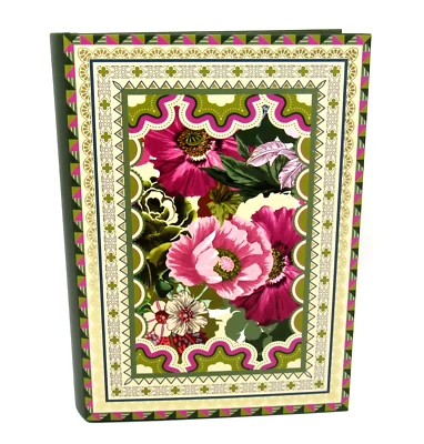 Caja de libros de anidación de recuerdo Punch Studio The Art of Flowers 28500 lámina de oro grande Foto 1 de 4