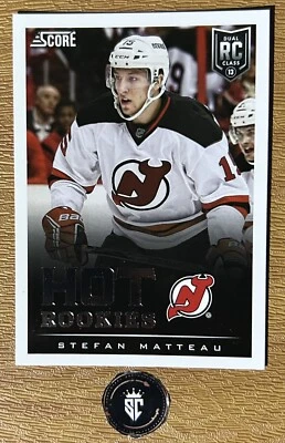Stefan Matteau 2013-14 Panini Score Hot Rookies #640 New Jersey Devils - Image 1 of 2