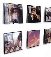 6 Pcs Vinyl Record Shelf Wall Mountclear Acrylic Album Record Holder Display She