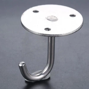 Gancio da soffitto in acciaio inox lanterne ventilatore da soffitto zanzariera appendiabiti ferramenta - Foto 1 di 12