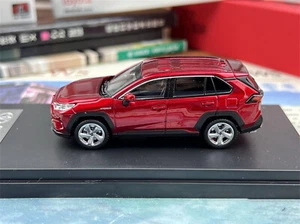 LCD 1/64 Scale Toyata RAV4 Hybrid Red Diecast Car Model Toy - Picture 1 of 6
