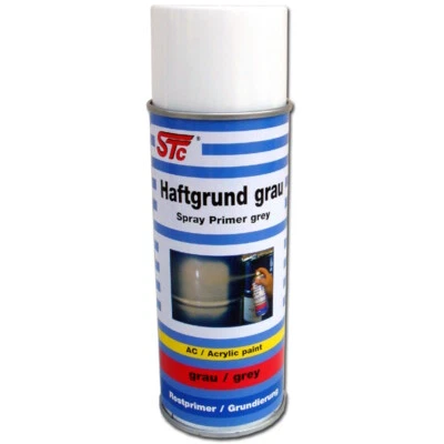 400 ml STC Haftgrund grau Spray Rostschutz Grundierung Lackspray Primer - Bild 1 von 3