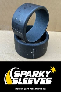 Sparky Sleeves 9.5" ID, 5" Wide, 5/8" Thick, 96 Flints, Round Edges, Grip Tape - Picture 1 of 8