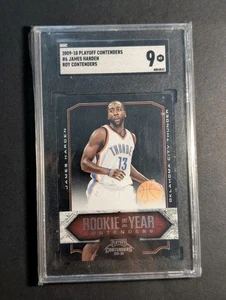 ๐๐ฅSGC 9 MINT 2009 PLAYOFF CONTENDERS JAMES HARDEN #6 ROY THUNDER NETS๐๐ฅ - Picture 1 of 4