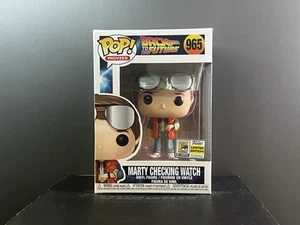Funko POP! Regreso al Futuro: Reloj Marty Checking (Pegatina SDCC) - Imagen 1 de 6
