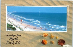 Greetings from Myrtle Beach, South Carolina Postcard c1997 - Picture 1 of 2