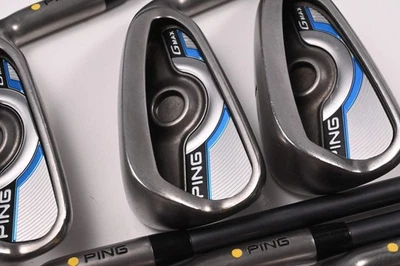 Ping GMax Irons / 5-PW+SW / Yellow Dot / Senior Flex Ping CFS 65 Shaft - Image 1 of 4