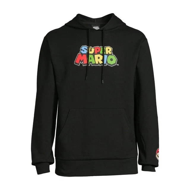 Sudadera con capucha gráfica Nintendo Super Mario para hombre nueva Foto 1 de 1