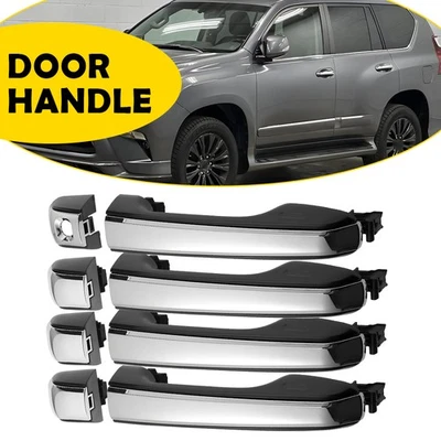 4 piezas manijas exteriores de puerta delantera trasera para Lexus GX460/Toyota 4Runner 2010-2021 Foto 1 de 4