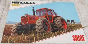 1981 Gleicher Hercules 160 Export Traktor Verkaufsflyer 308.2054.3.1/10 - Bild 1 von 3