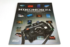 Original Nikon Prospekt für die Nikon Nikonos IV-A / ca. im Format 25x35 cm - Picture 1 of 4