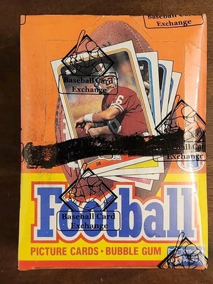 1988 Topps Football Unopened Wax Box (36 packs, BBCE Authenticated) - Image 1 of 4