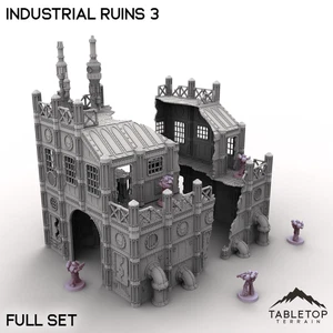 Industrial Ruins 3 - Grimdark Gothic Wargaming Tabletop - Bild 1 von 10