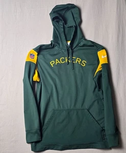Nike Green Bay Packers Sideline Arch Pullover Hoodie Men’s Small NFL Performance - Picture 1 of 13