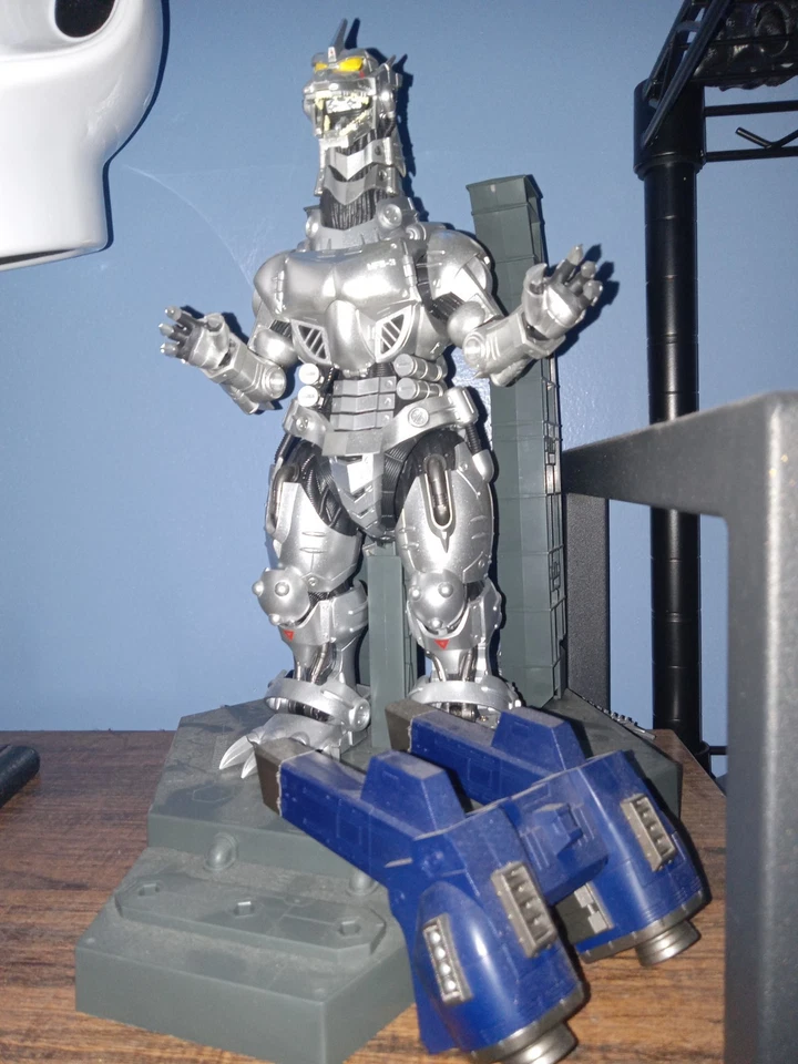 Bandai Soul of Chogokin Godzilla x Mechagodzilla GX-103 MFS-3 LEER DISCO Foto 1 de 4