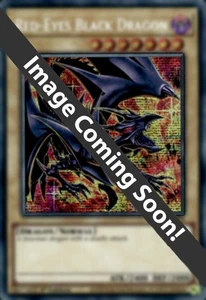 Yugioh: 1x Dragón Negro Ojos Rojos (8º Arte) - RA04-EN109 - Cuarto de Siglo Secreto - Imagen 1 de 1