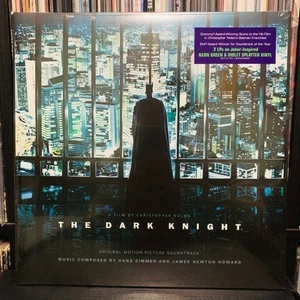 The Dark Knight - Original Motion Picture Soundtrack Green & Violet Vinyl 2xLP - Picture 1 of 3
