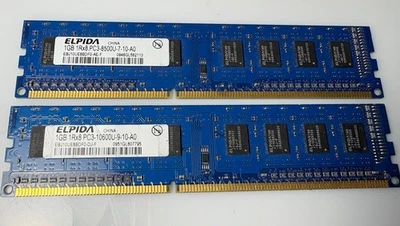 ELPIDA (Japan) 1 GB 1Rx8 PC3-8500U-7-10-A0 Memory (RAM) - Image 1 of 3