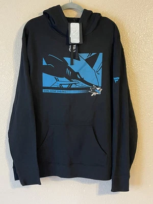 Men’s 2XL NWT San Jose Sharks NHL Fanatics Authentic Pro Hoodie Black - Image 1 of 4