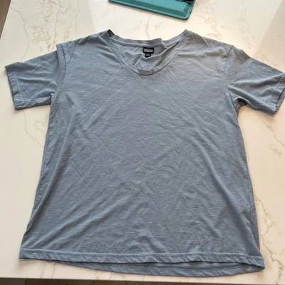 Camiseta para mujer Patagonia talla pequeña Mainstay cuello redondo azul ahumado Foto 1 de 4
