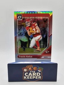 2024 Panini Donruss Optic - Travis Kelce - Silver Prizm Holo - #98 Chiefs - Picture 1 of 3
