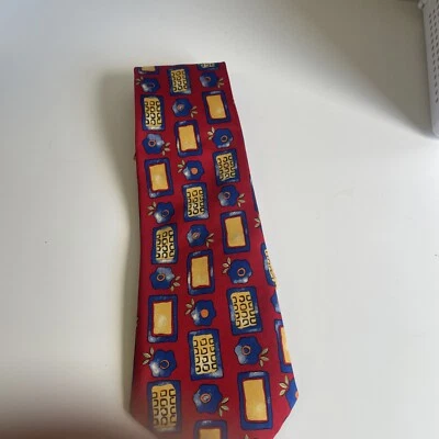 Corbata Burlington of Saville Row, patrón de cachemira 1,15 Foto 1 de 2