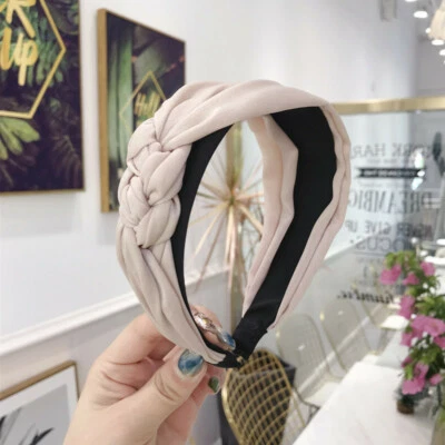 ⭐Hair Braided Plaited Headband Synthetic Hairband for Women Girls△↗ - Image 1 of 4